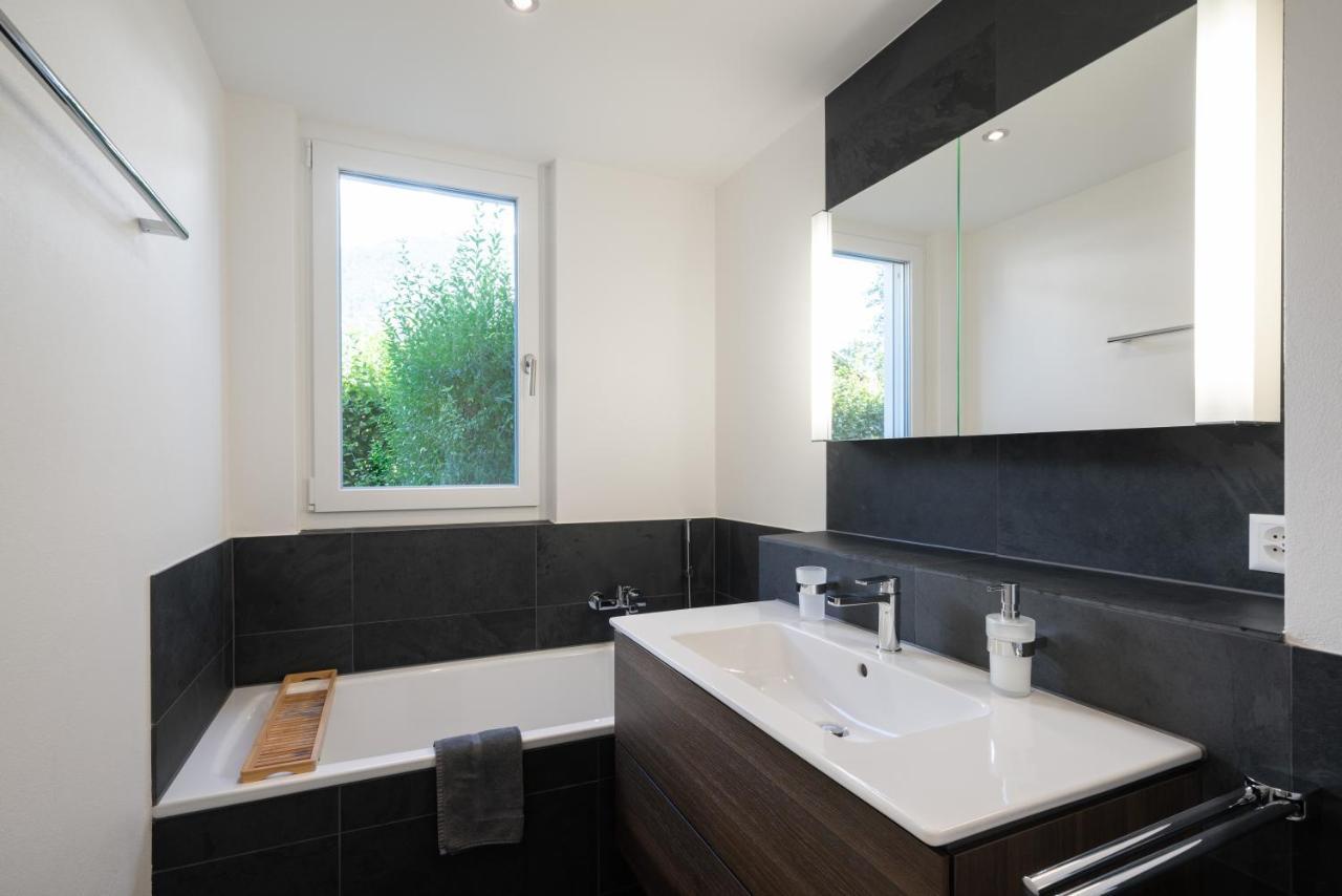 Schoene Parterrewohnung In Matten Matten bei Interlaken エクステリア 写真